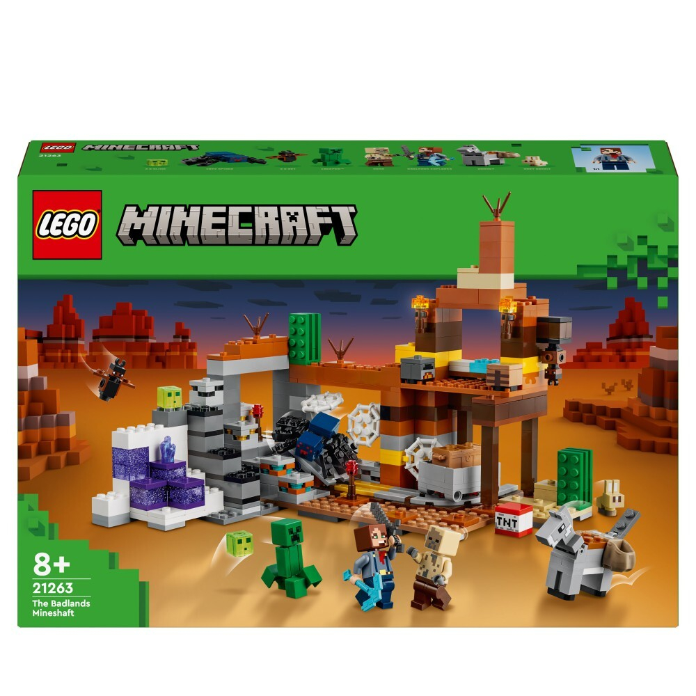 LEGO Minecraft - Шахта Badlands 21263 / артикул   21263  / GTIN 5702017583396