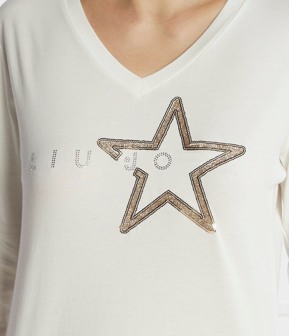 Блузка Liu Jo Sport - белый(TA4134 JS003)