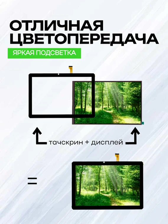 Комплект дисплей и тачскрин для BQ BQ-1022L Armor PRO LTE+