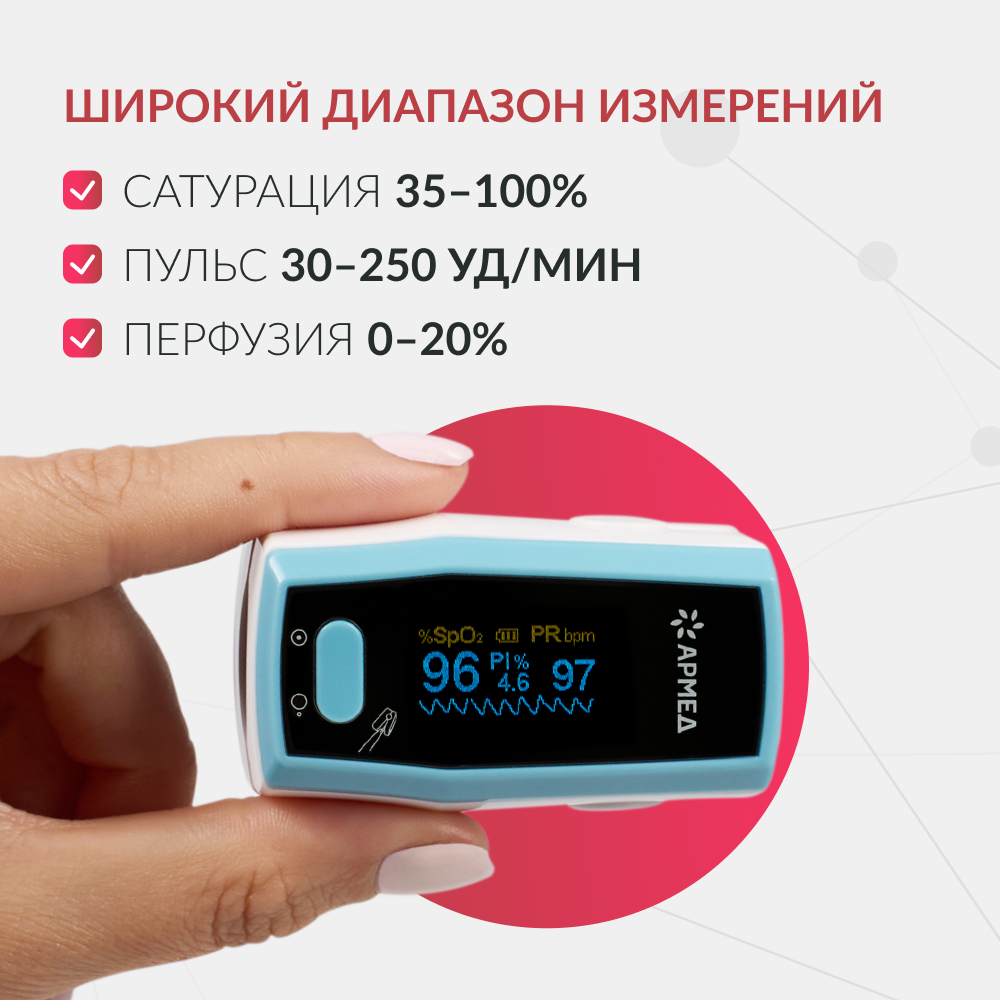 Пульсоксиметр медицинский Армед A300