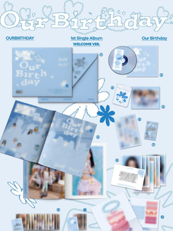 (ПРЕДЗАКАЗ) Альбом OURBIRTHDAY - OUR BIRTHDAY 1st Single Album PHOTOBOOK 2 Version SET