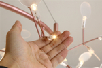 Pendant design lamp  Heracleum  Big O by Moooi (Brass,  D160)