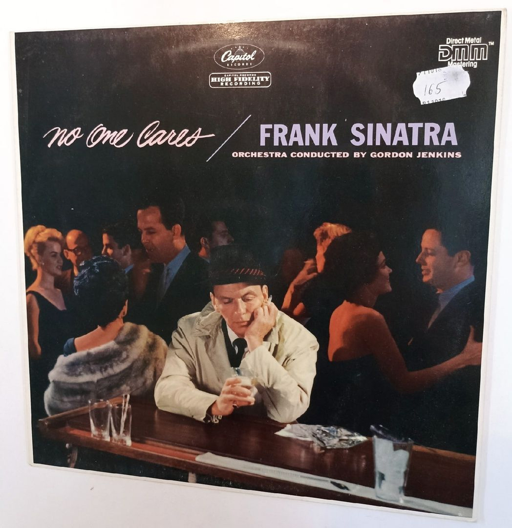 Винтажная виниловая пластинка Frank Sinatra No One Cares (Holland 1984)