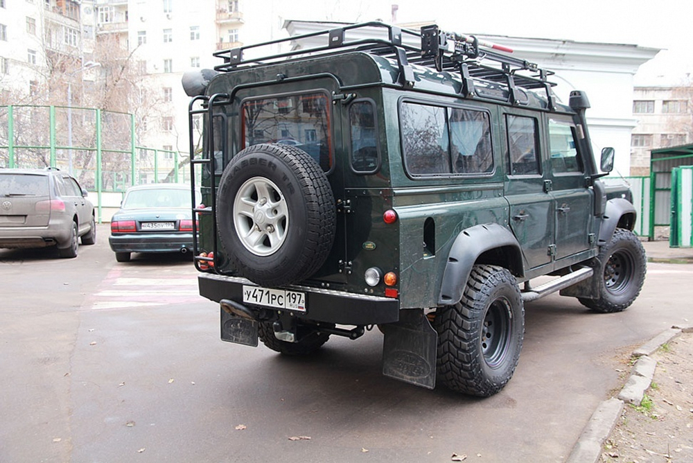 Бампер силовой задний Land Rover Defender РИФ