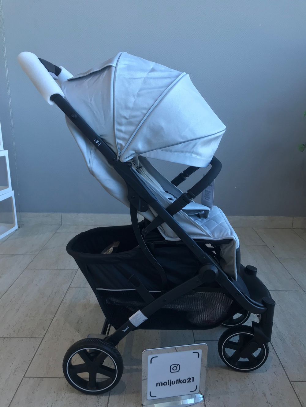 Коляска детская RANT "LIFE" RA104 Grey