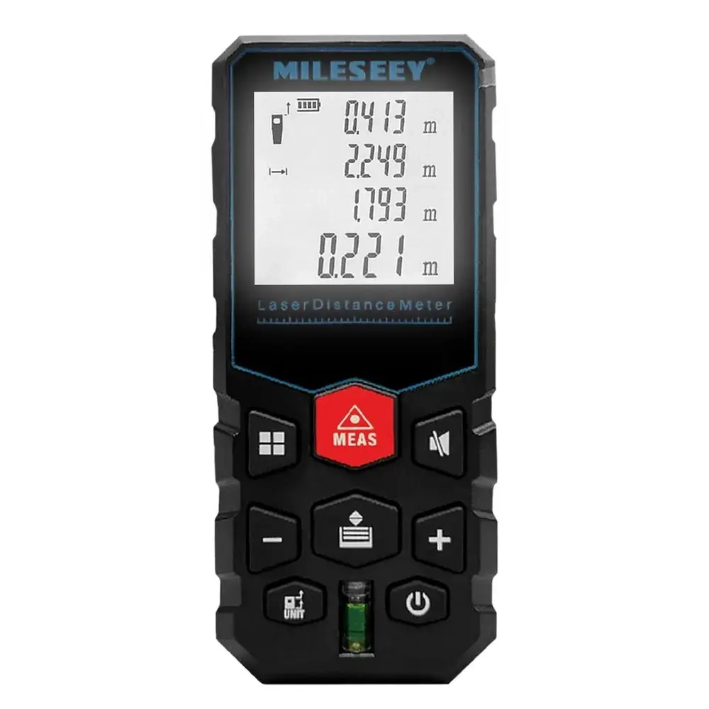 Дальномер лазерный, измерение до 40 м, MILESEEY X5