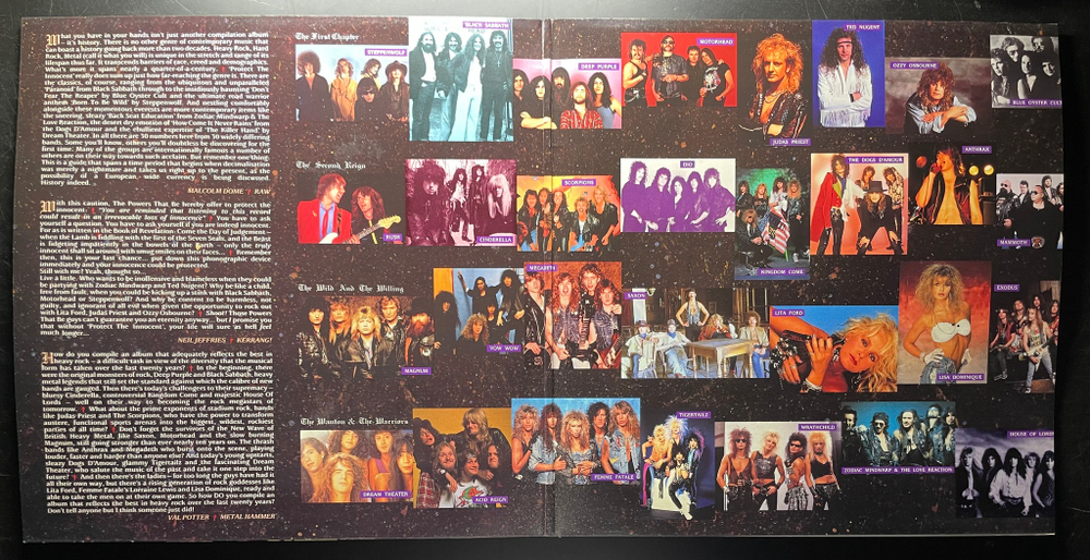 Сборник Protect The Innocent - 30 Metal Monsters 2LP (Англия 1989г.)