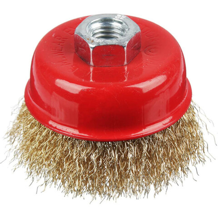 Щетка для УШМ Ермак чашка мягкая 65 мм