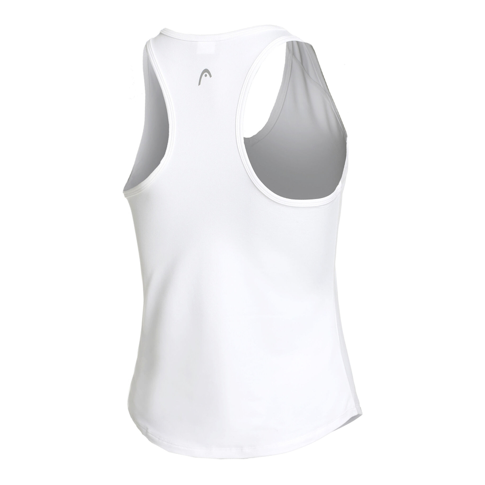 Женская теннисная майка HEAD Janet Tank Top Special Edition Women - White, Lightgrey
