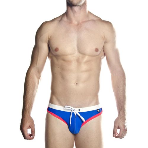 Мужские плавки синие Andrew Christian Active Bikini