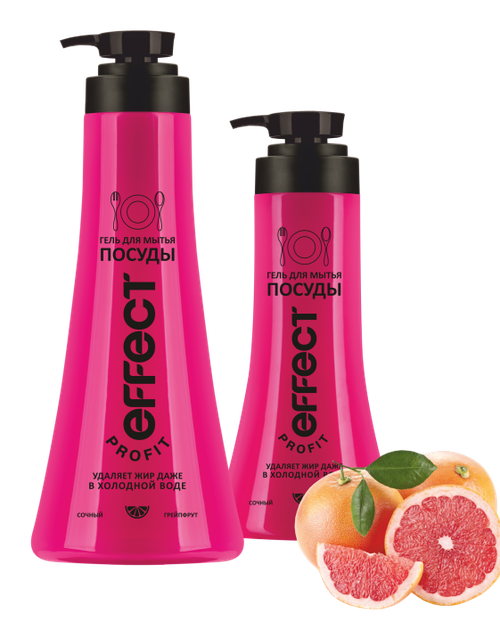 ГЕЛЬ Д/ПОСУДЫ EFFECT PROFIT СОЧНЫЙ ГРЕЙПФРУТ 750МЛ