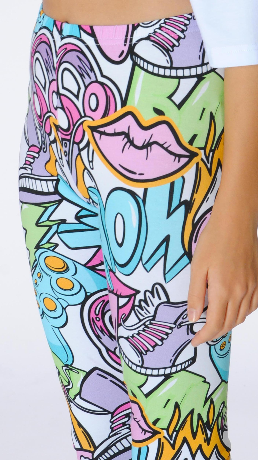 Велосипедки трикотажные для девочки 7-9 лет Fleur de Vie