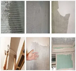 Серпянка самоклеящаяся 100мм*30м / армирующая сетка для штукатурки стеклотканевая