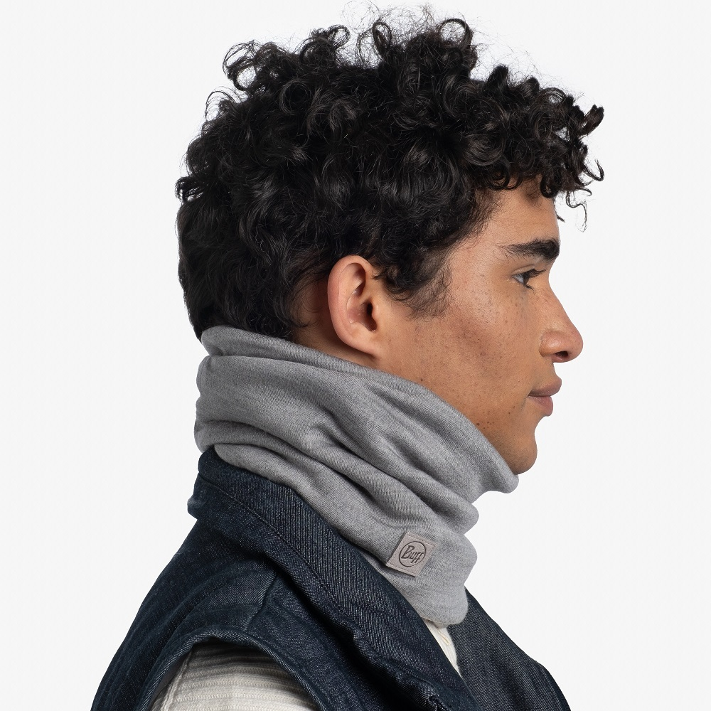 Бандана Buff Merino Heavyweight Solid Light Grey (US:one size)