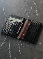 Обложка для автодокументов и паспорта из карбоновой кожи