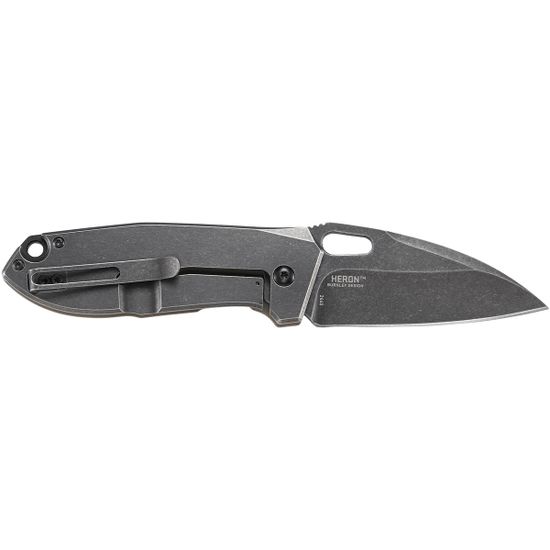 Складной нож CRKT 2440 Heron c клинком из стали 8Cr13MoV, рукоять G10 / карбон