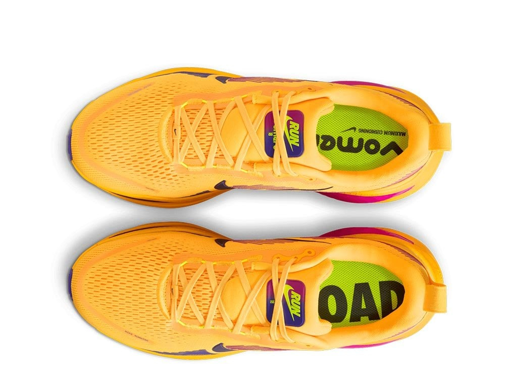 Кроссовки для бега мужские Nike Vomero 18 M Желто-Фиолетовые