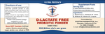 Custom Probiotics - D-Lactate Free Probiotic Powder 100 gram