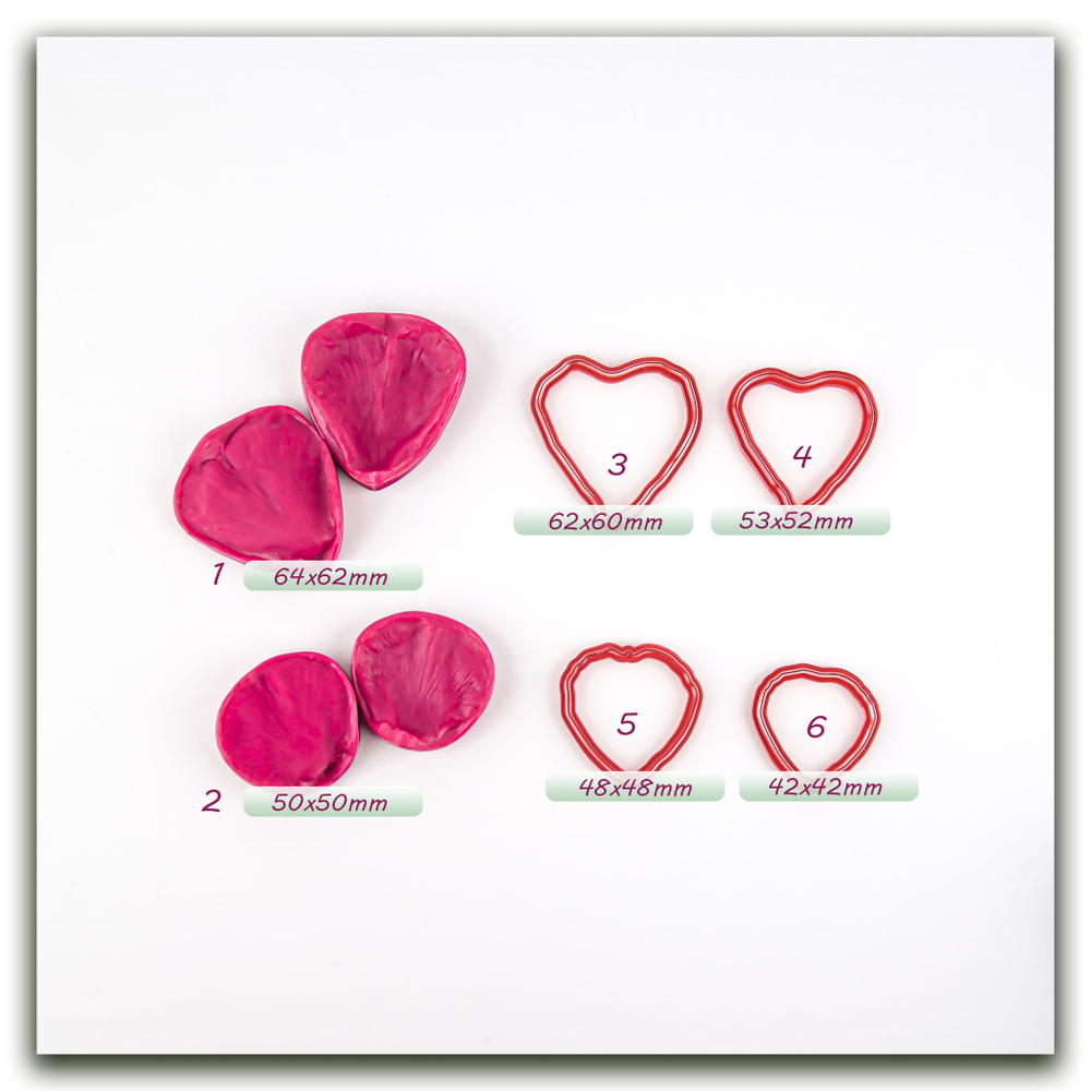 Лепестки шиповника. Набор 1