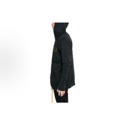 Rhude Zip Hoodie Black