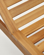 Sulamita Уличный шезлонг из массива акации