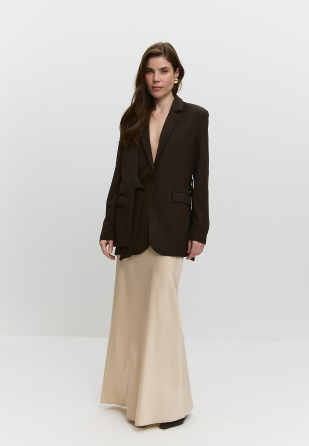 Пиджак асимметричный