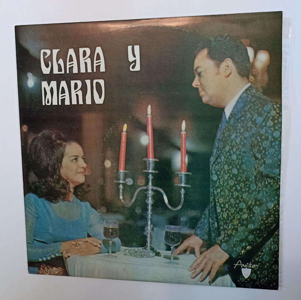 Винтажная виниловая пластинка LP LP Clara Y Mario (Cuba 1980)