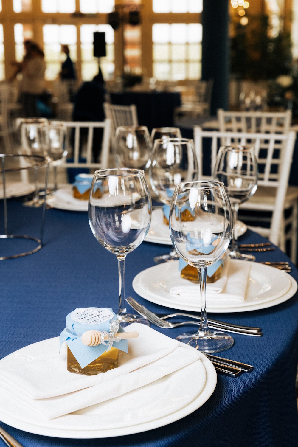 Бонбоньерка с медом на свадьбу