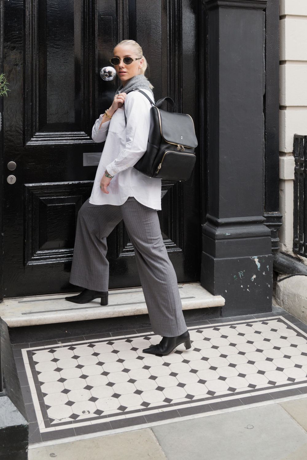 Рюкзак городской Stackers Luxury Backpack - Blush & Gold