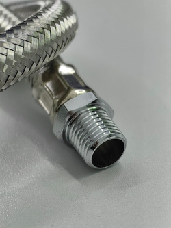 Армированный шланг с обратным клапаном для компрессоров BERKUT PRO (40 см.)