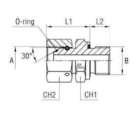 Штуцер FNE BSP 1 - BSP 1