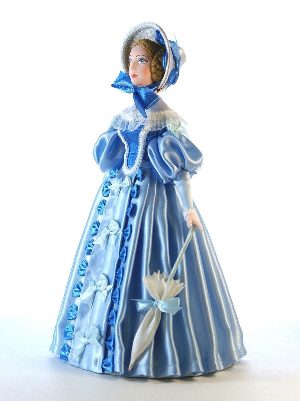 Кукла фарфоровая коллекционная в стиле модерн