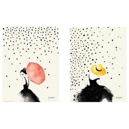 IKEA BILD  (ИКЕА БИЛД)  -  Плакат, в горошек, 30x40 см