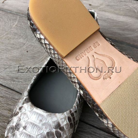 Балетки из кожи питона SH-129