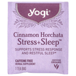 Yogi Tea, Stress + Sleep™, орчата с корицей, без кофеина, 16 чайных пакетиков, 32 г (1,12 унции)