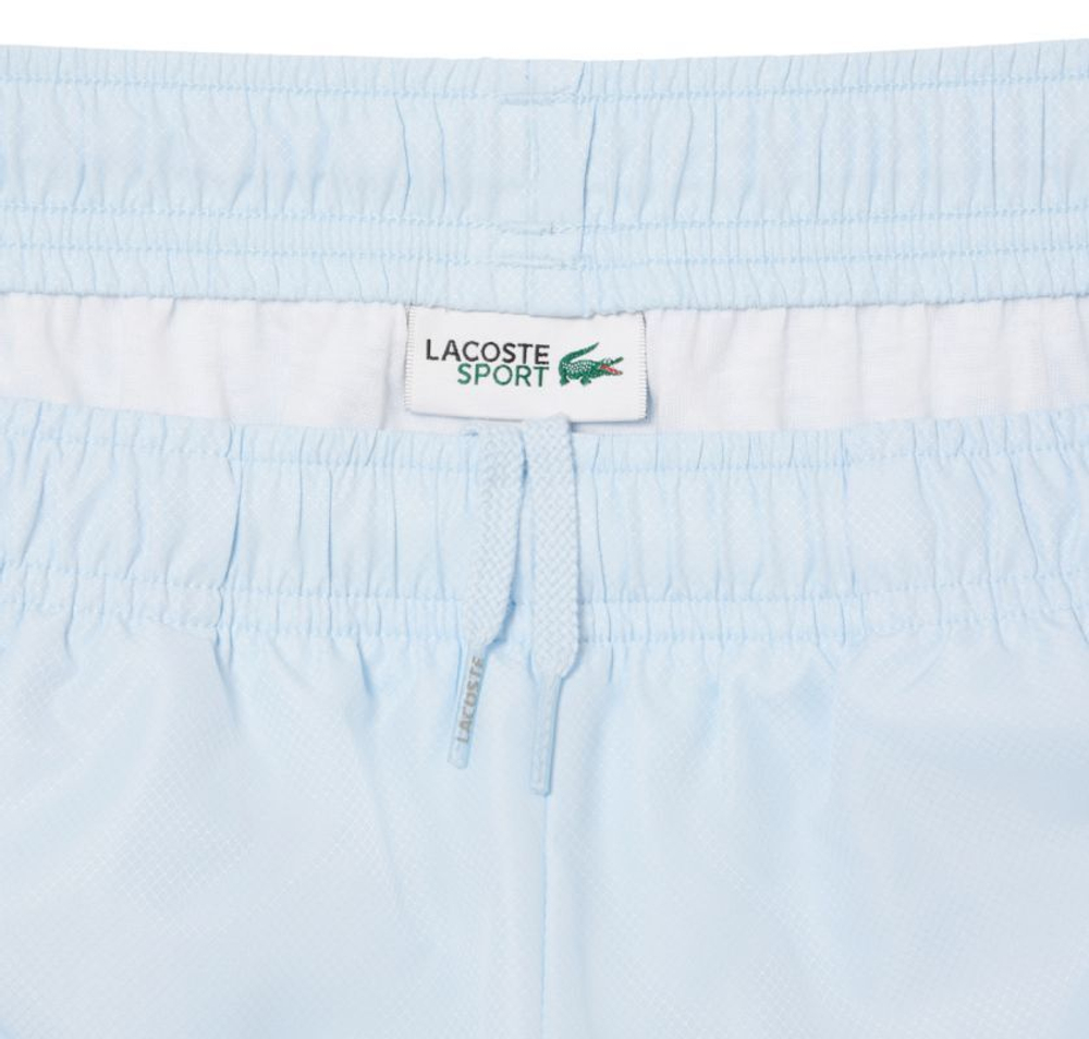 Шорты для мальчика теннисные Lacoste Sport Core Performance - небесный