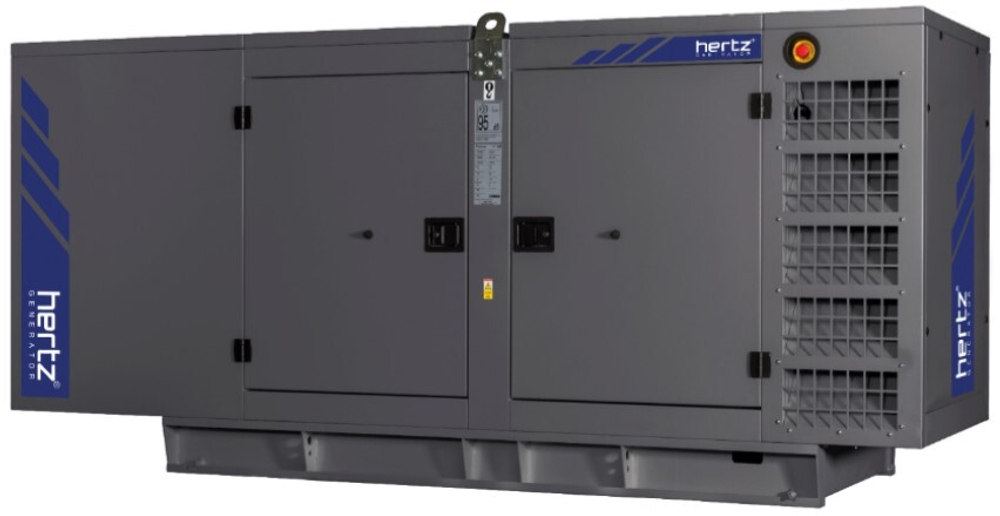 Дизельный генератор Hertz HG 220 BC в кожухе
