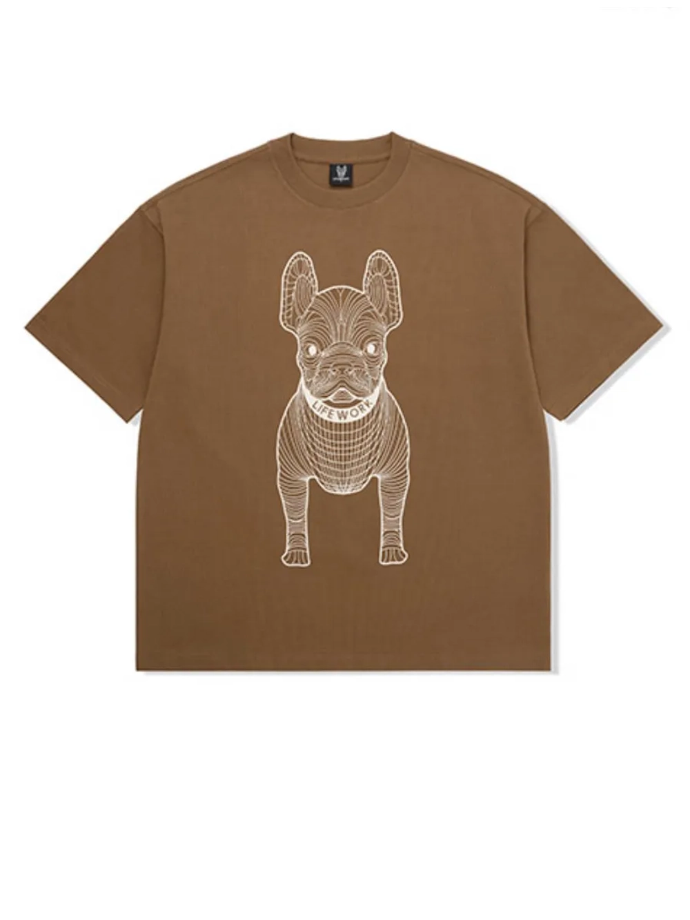 Футболка с принтом