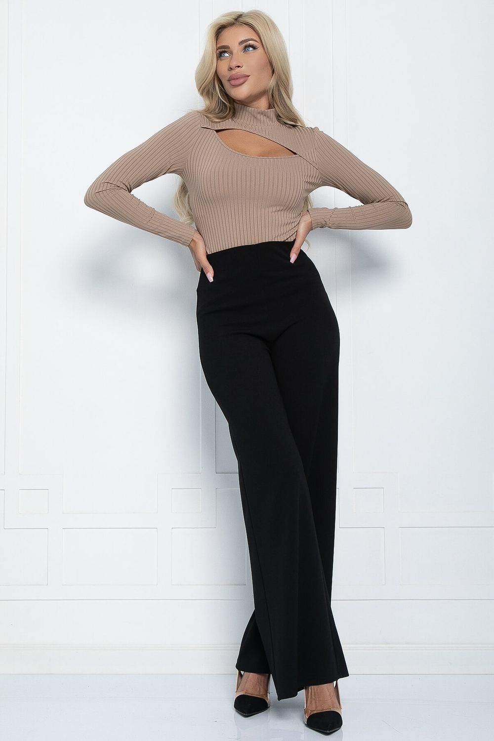 Блуза Лилит (бежевая) Б11293 LT Collection