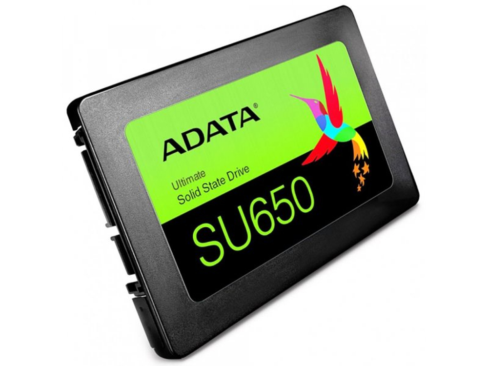 SSD накопитель ADATA SU650 512ГБ, 2.5" SATA, SATA III, [ASU650SS-512GT-R]