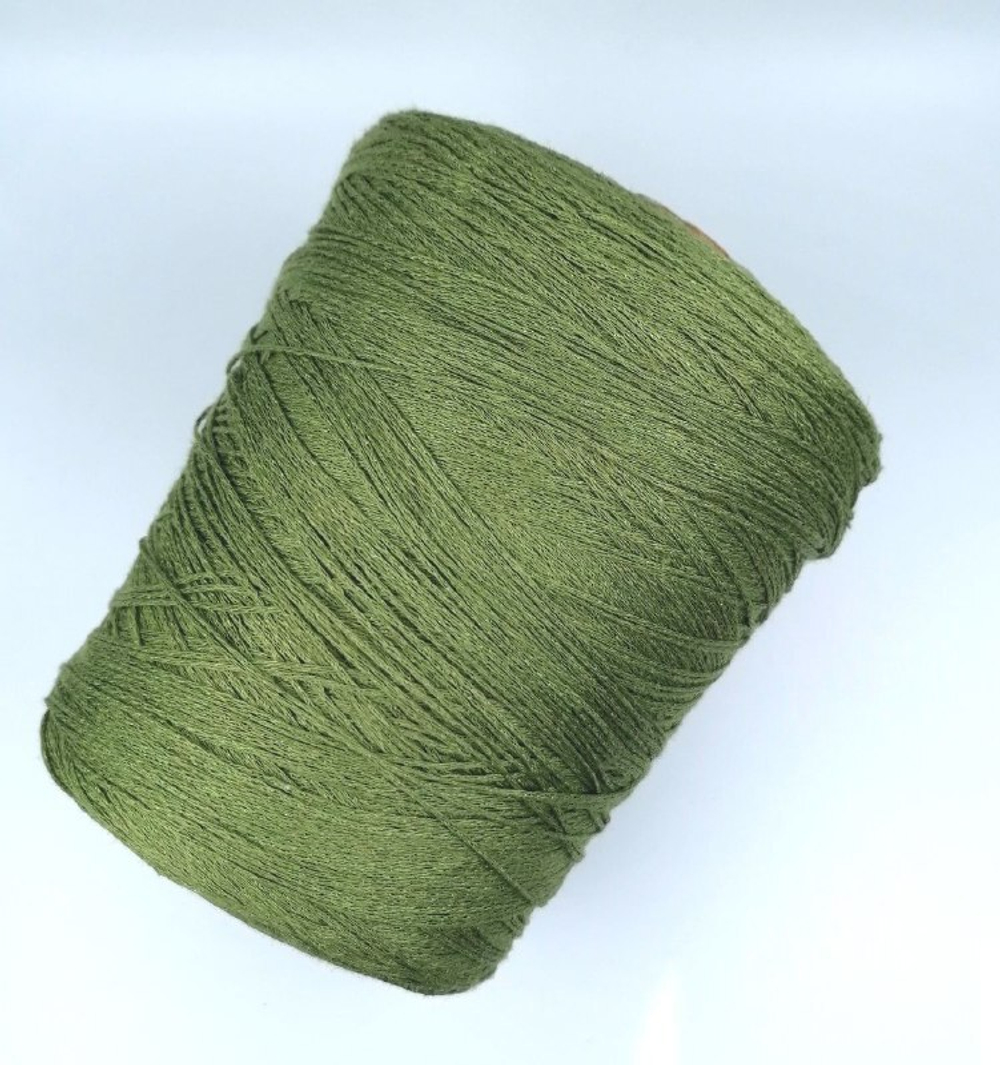 Сток Кучинелли Лен 60% крапива 30% шелк малб 10% 350 м в 100 гр (травяной)