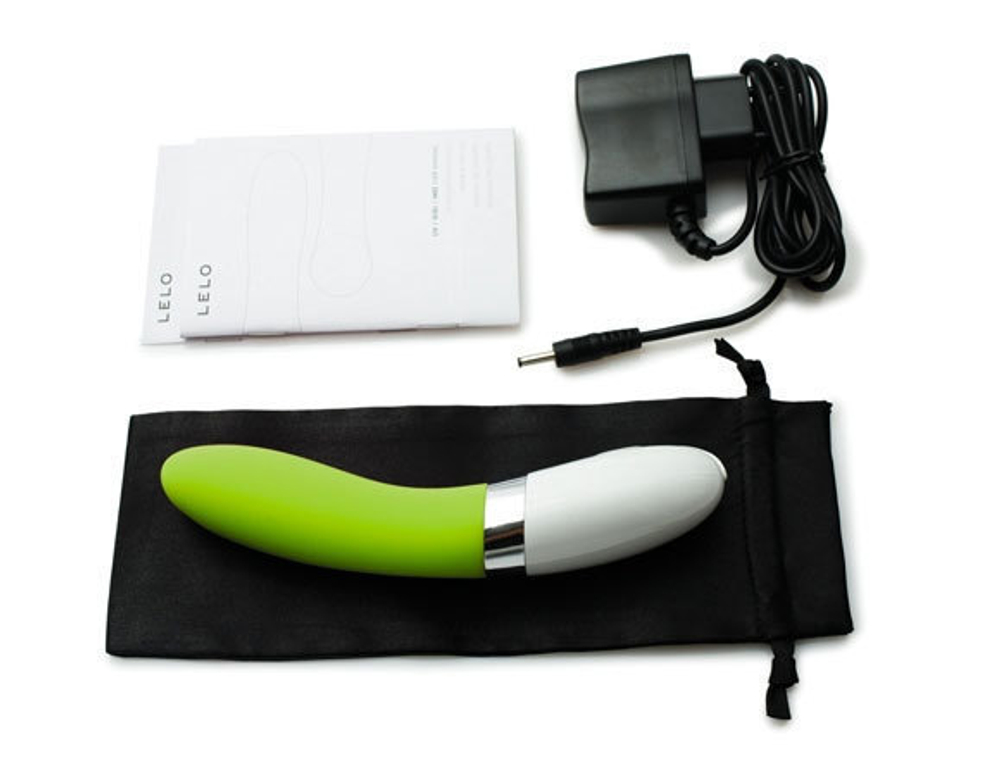Зеленый элегантный вибратор Liv Lime Green (LELO)
