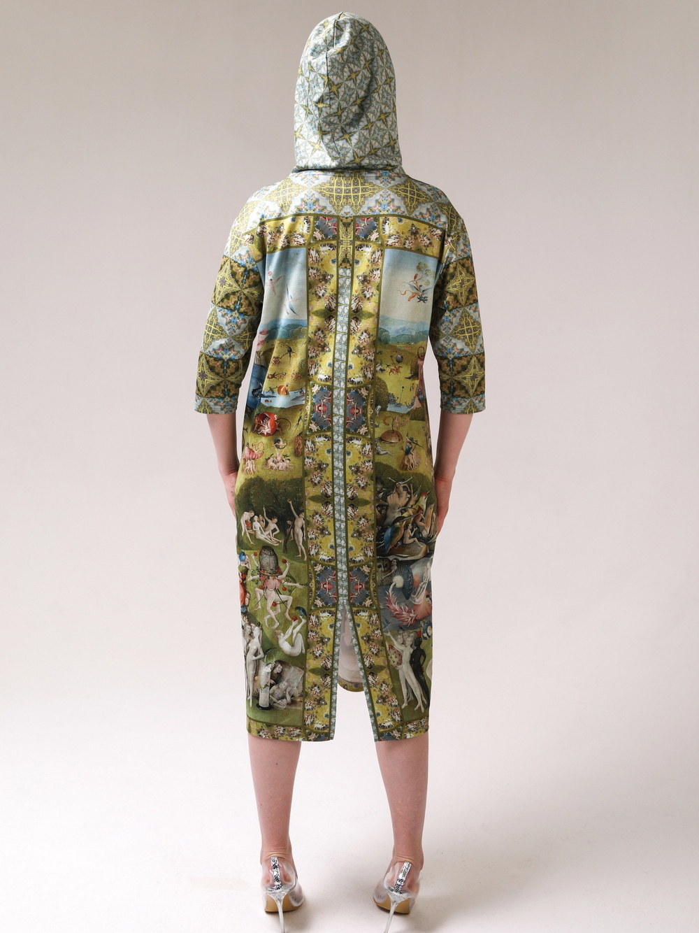 Платье "Сад земных наслаждений", по мотивам триптиха Иеронима Босха
