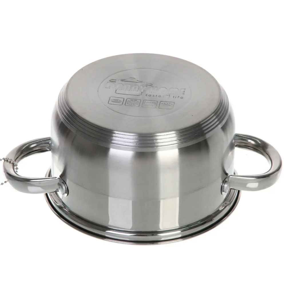 Кастрюля из нержавеющей стали MONICA 1,9л, индукция, DH14-16