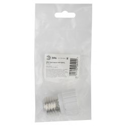 Переходник ЭРА E27-GU10 пластиковый белый