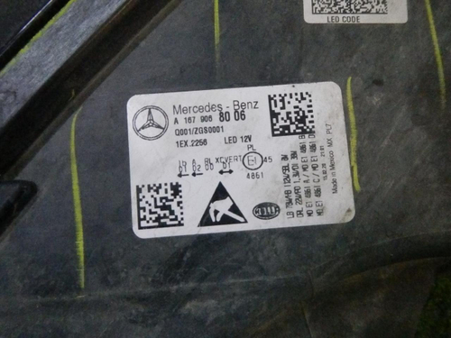 Фара правая Mercedes GLS x167 19-23 Multibeam LED