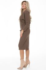 Платье Осеннее настроение (каппучино) Diolche (Акция)