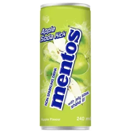 Напиток MENTOS со вкусом Яблока 240мл
