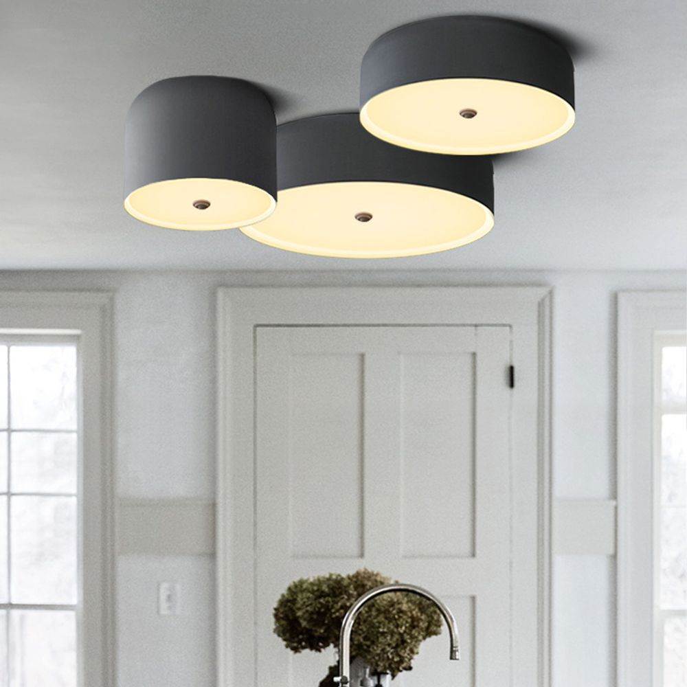 Потолочный Светильник Cylinder A White By Imperiumloft