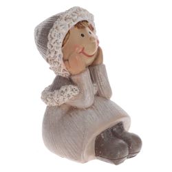 GAEM Фигурка декоративная "Девочка", L5,5 W4 H7 см, 2в.